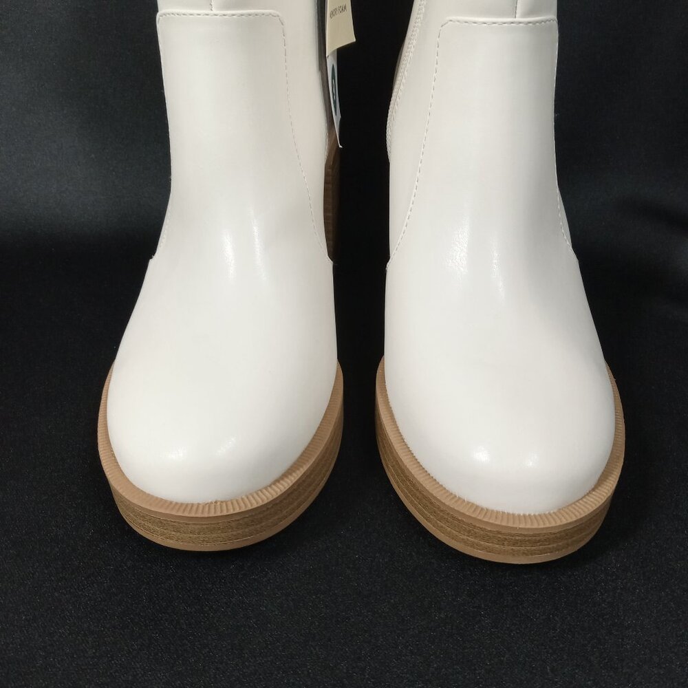 Universal Thread Jenna Beige Platform Heeled Boot… - image 5